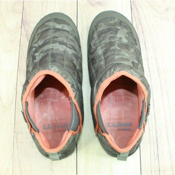 LL Bean Mountain Classic Multicolor Nylon Quilted Anti-Odor Ankle Boots Sz 11 M - Picture 7 of 10